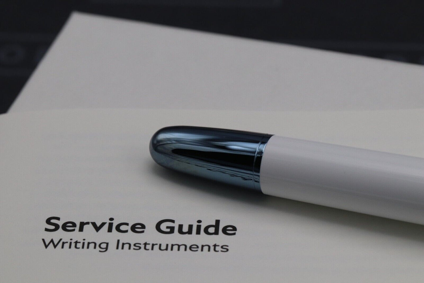 Montblanc Meisterstuck Classique Glacier White Fountain Pen - UNUSED image 3