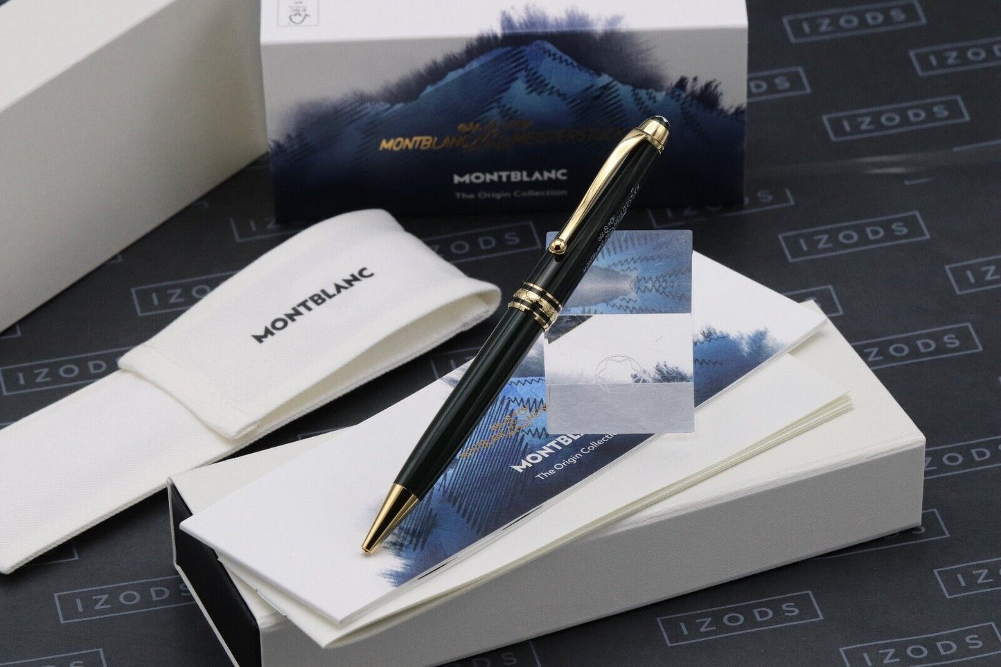 Montblanc Meisterstuck Classique Origin Collection Green Ballpoint Pen - UNUSED image 0