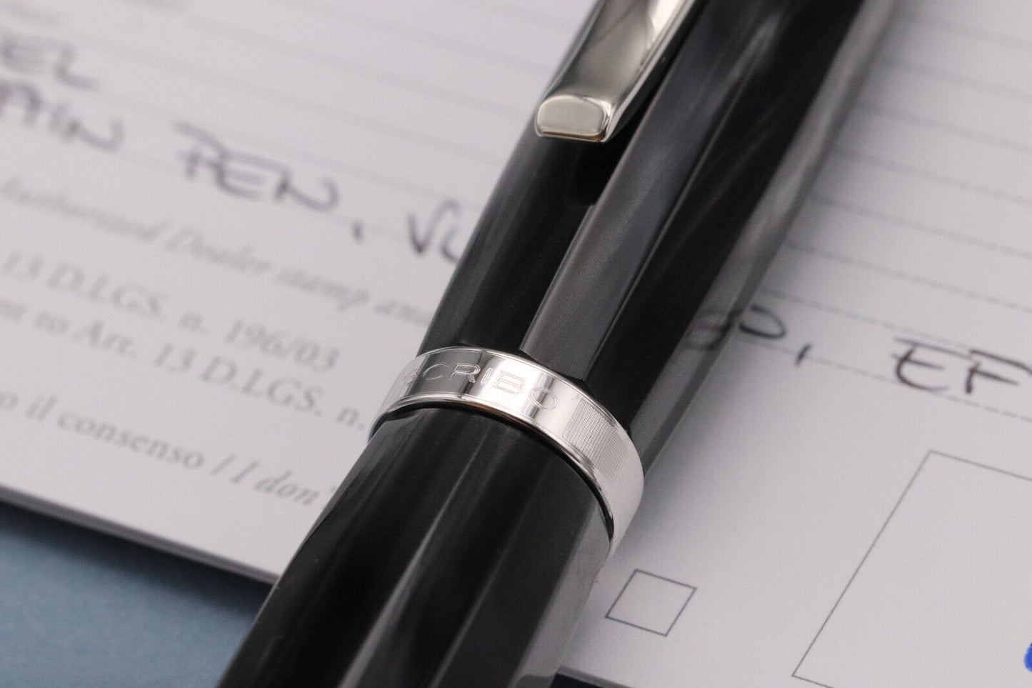 SCRIBO Feel Vulcano Fountain Pen - 14k Flex EF Nib image 4