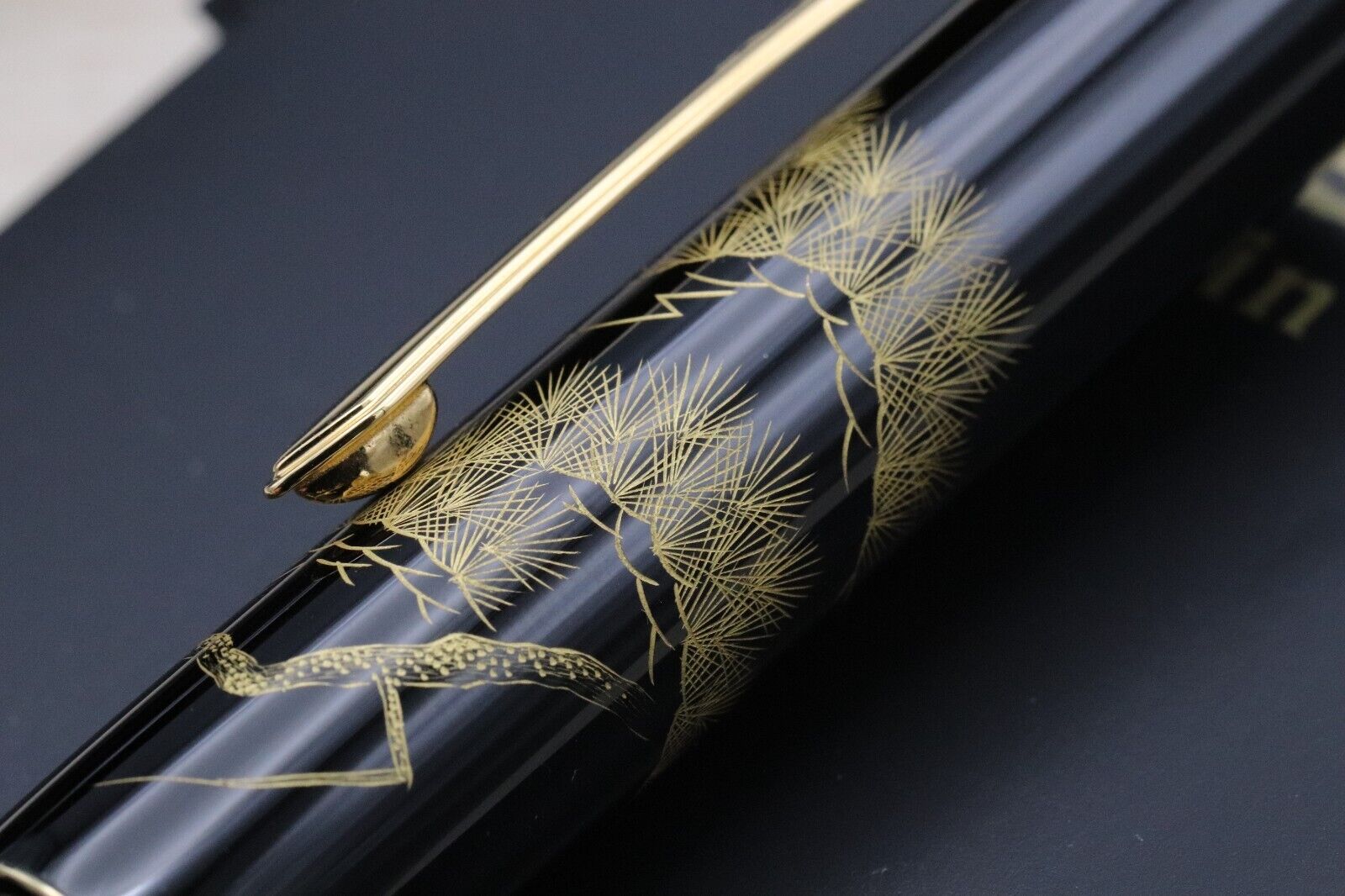Namiki Chinkin Pine Tree Fountain Pen image 4