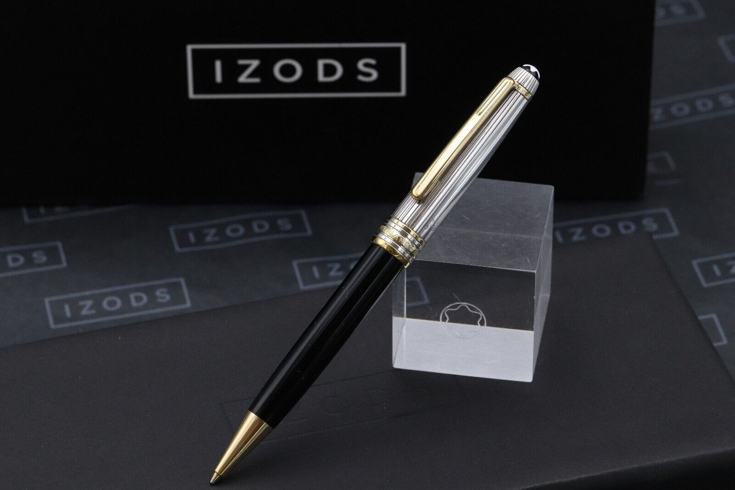 Montblanc Meisterstuck 165 Classique AG925 Pinstripe Doue Mechanical Pencil image 1