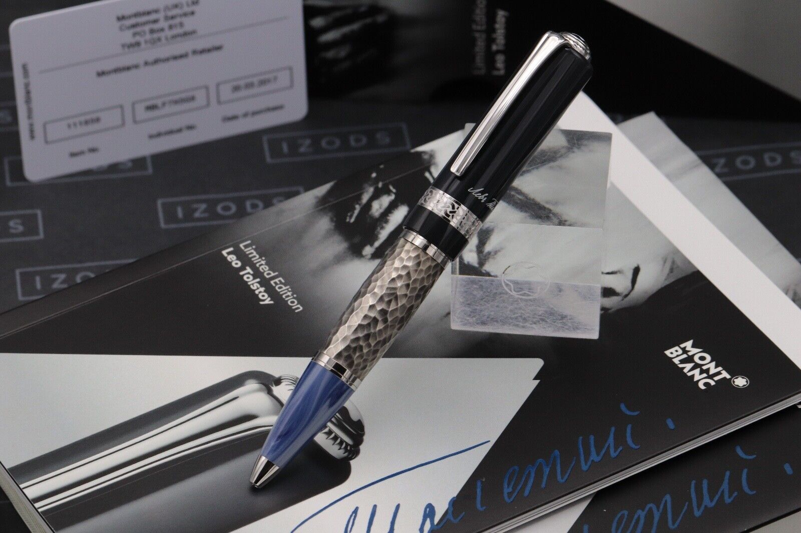 Montblanc Writers Edition Leo Tolstoy Ballpoint Pen - UNUSED image 1