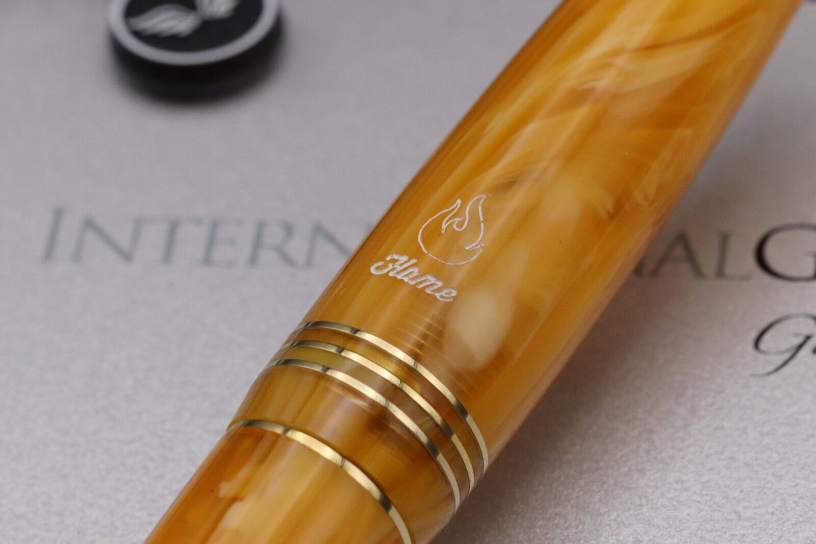 Leonardo Furore Grande Flame Limited Edition 43 Fountain Pen - UNUSED image 4