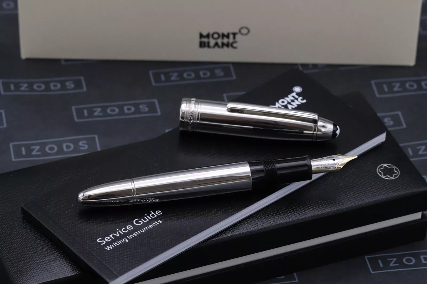 Montblanc Meisterstuck 146 LeGrand Steel Fountain Pen image 7