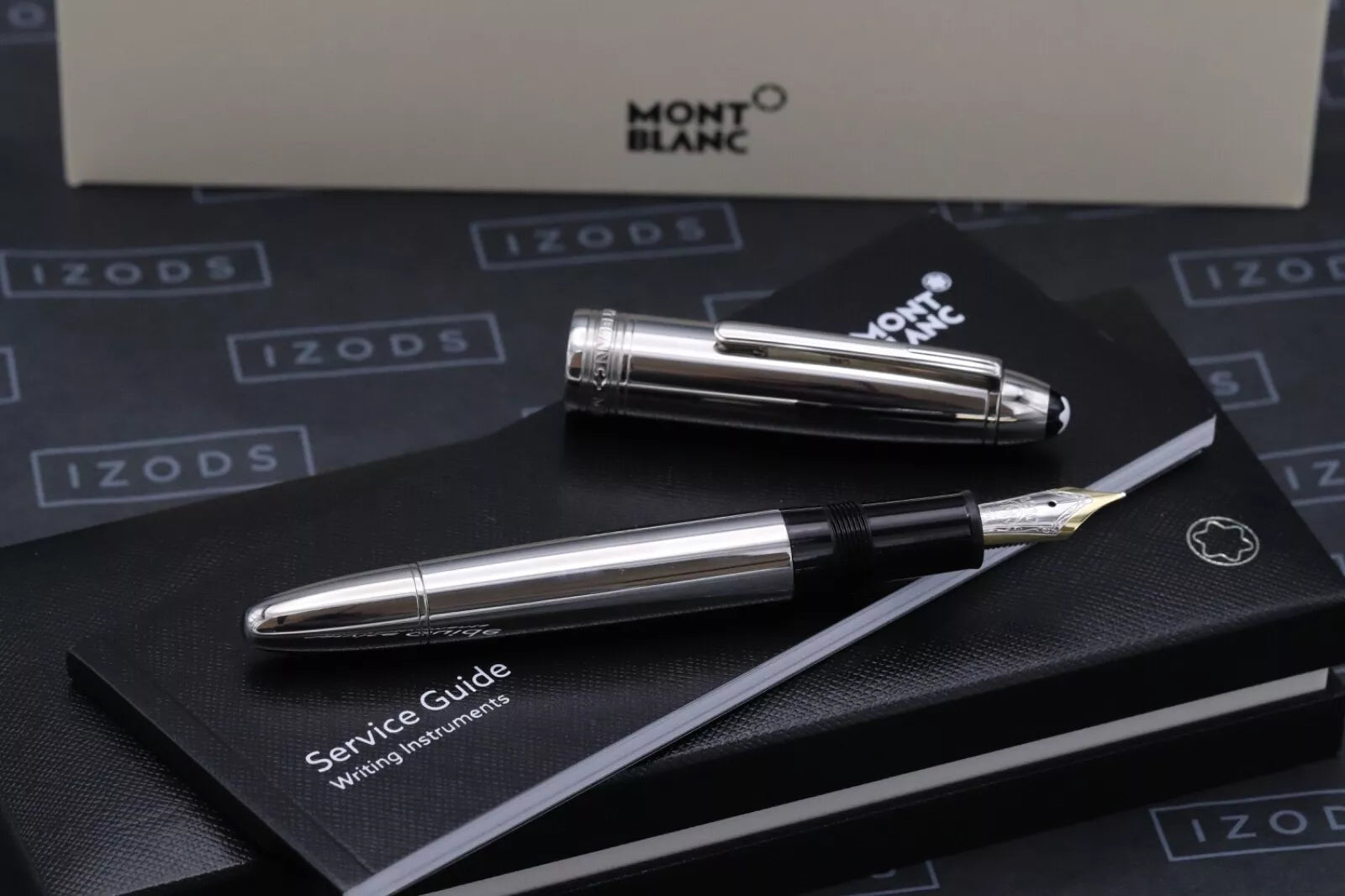 Montblanc Meisterstuck 146 LeGrand Steel Fountain Pen image 7