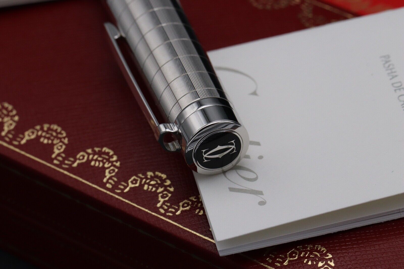 Cartier Pasha Platinum-Plated Fountain Pen - NEVER INKED image 6