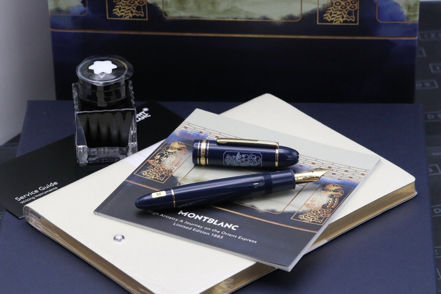 Montblanc Meisterstuck 149 Orient Express LE1883 Fountain Pen - UNUSED image 0