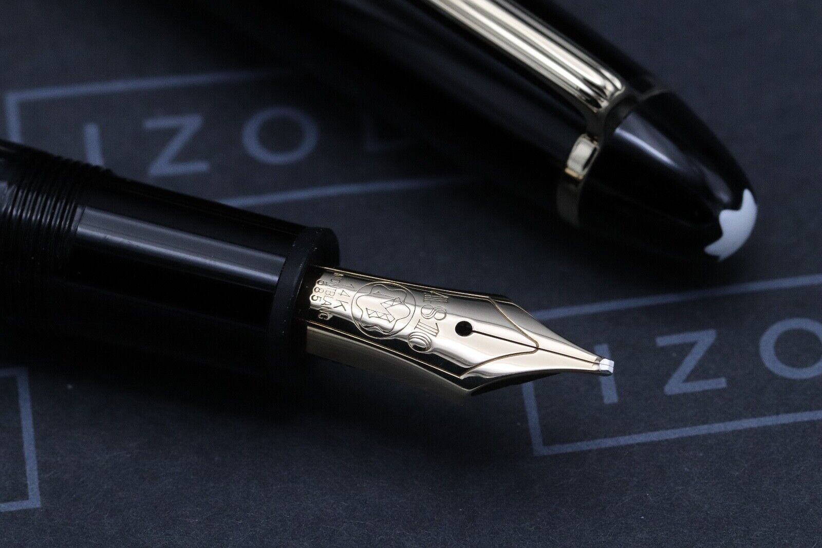 Montblanc Meisterstuck 146 LeGrand Gold Coated Fountain Pen - OB Monotone - UNUSED image 2