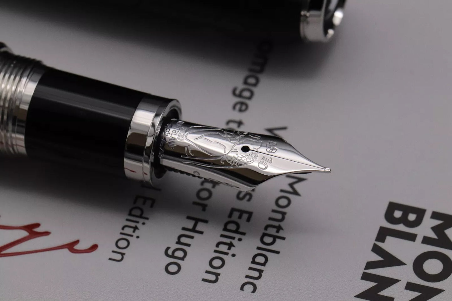 Montblanc Writers Edition Victor Hugo Fountain Pen - EF Nib image 3
