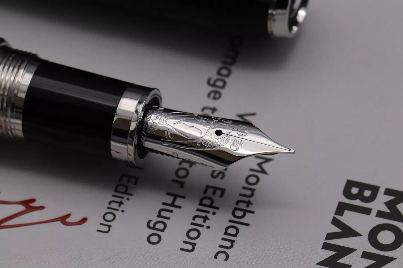 Montblanc Writers Edition Victor Hugo Fountain Pen - EF Nib image 3