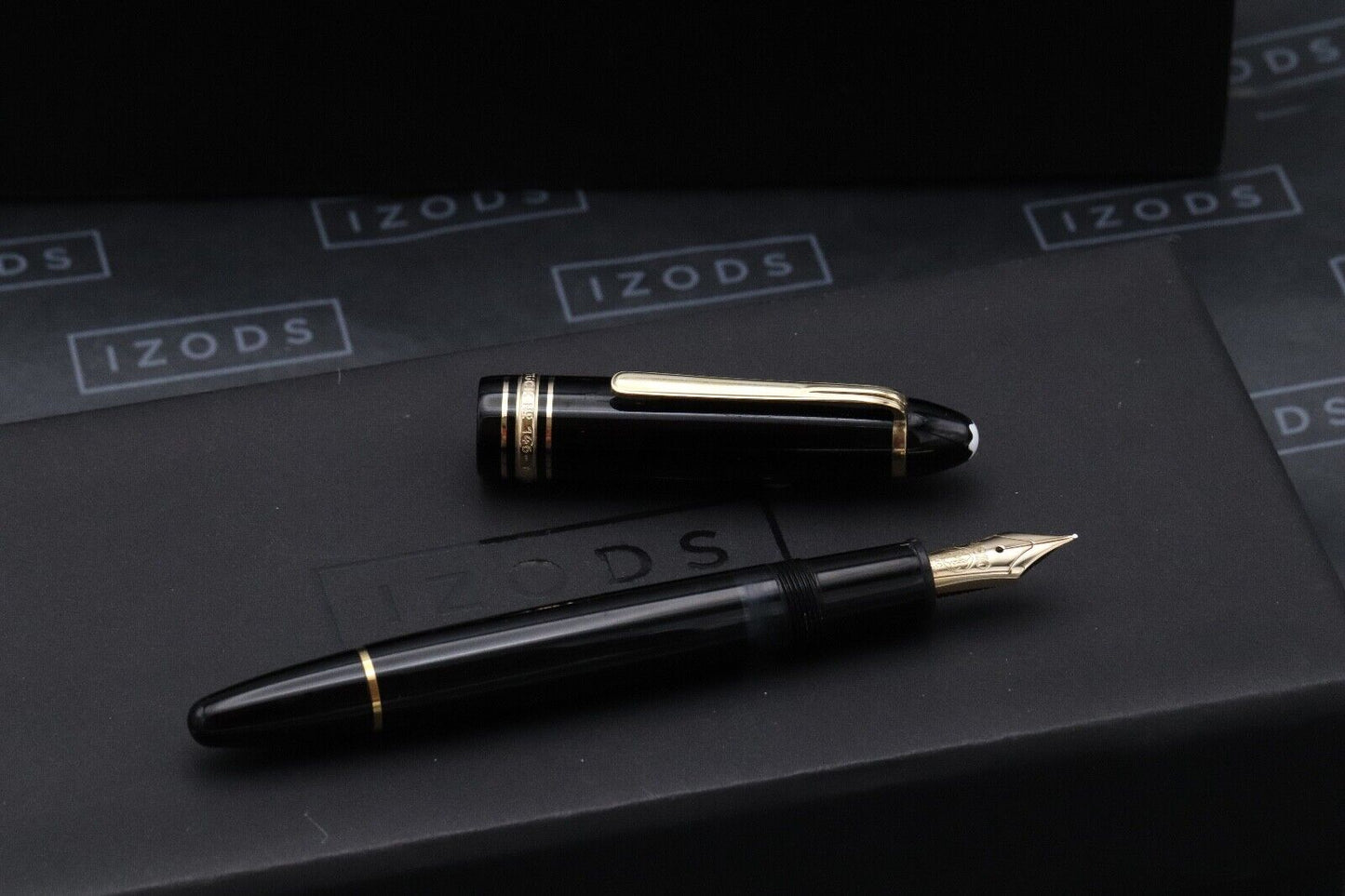 Montblanc Meisterstuck 146 LeGrand Gold Coated Fountain Pen - 14c Monotone Nib image 1