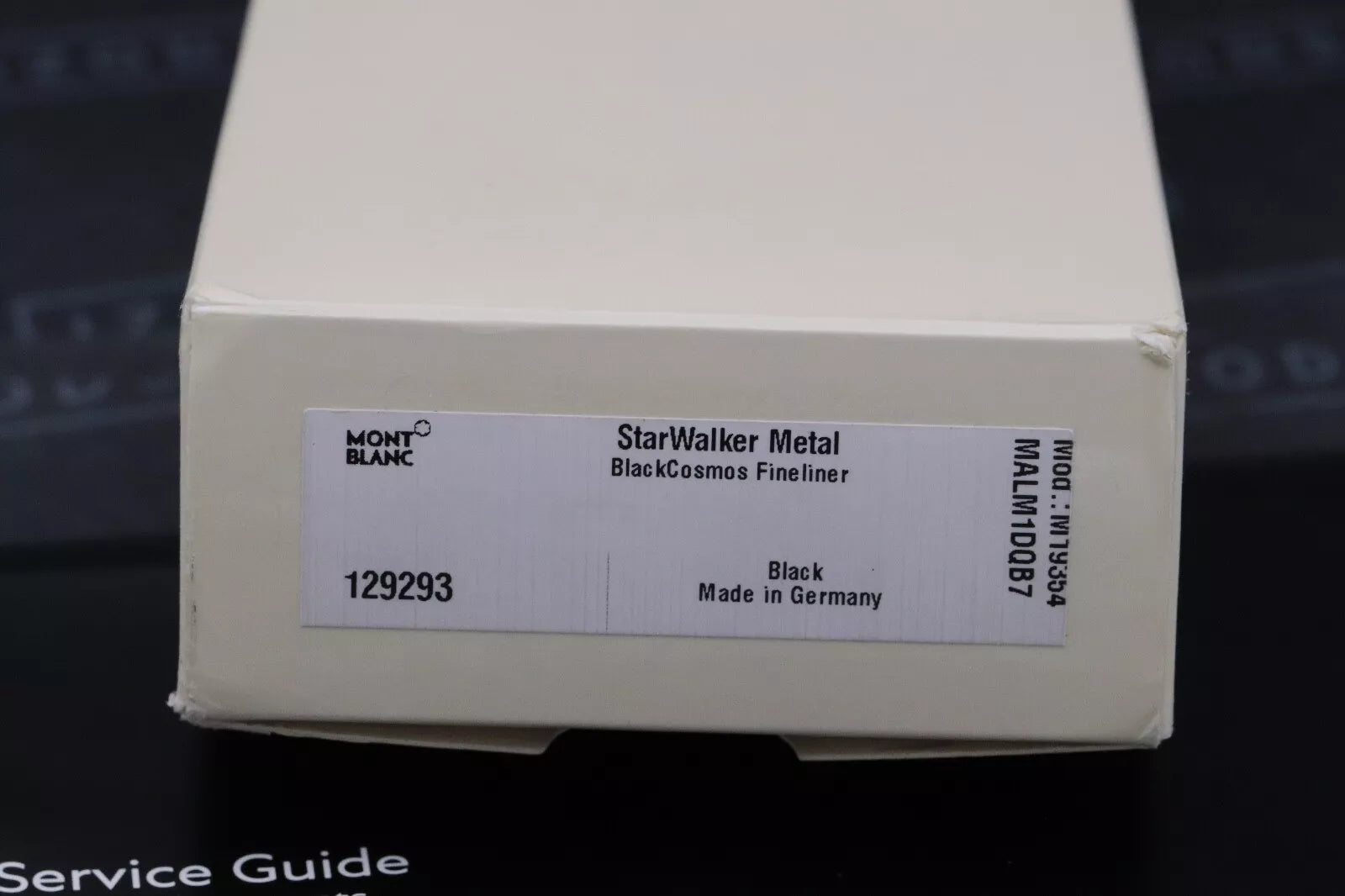 Montblanc Starwalker Black Cosmos Metal Rollerball / Fineliner Pen image 8
