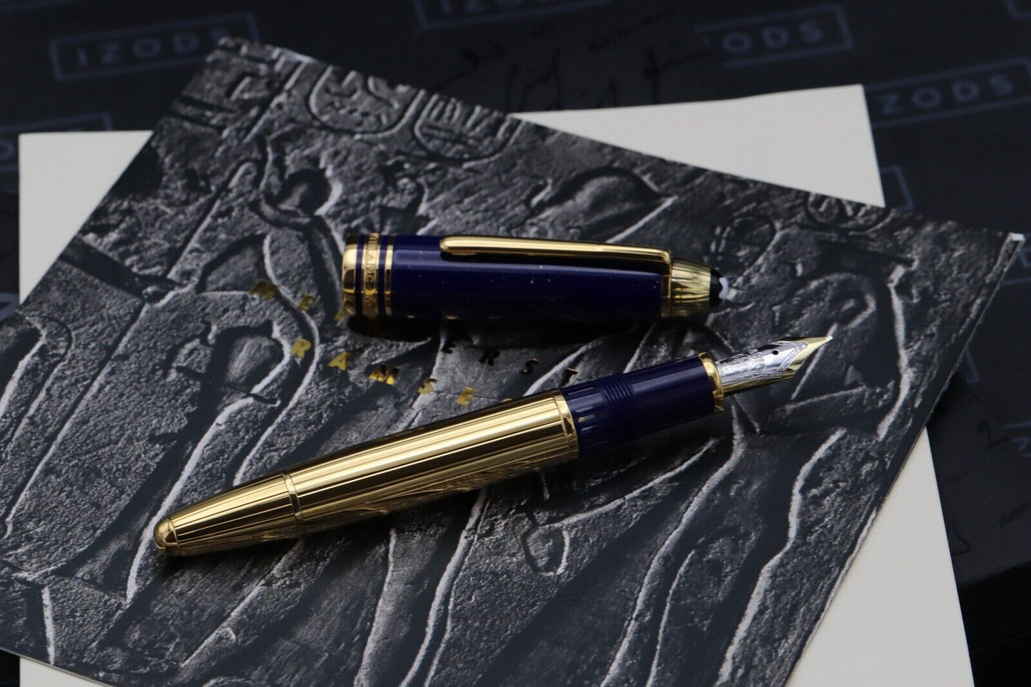 Montblanc Meisterstuck 146 LeGrand Ramses II Vermeil Fountain Pen - DIPPED image 1