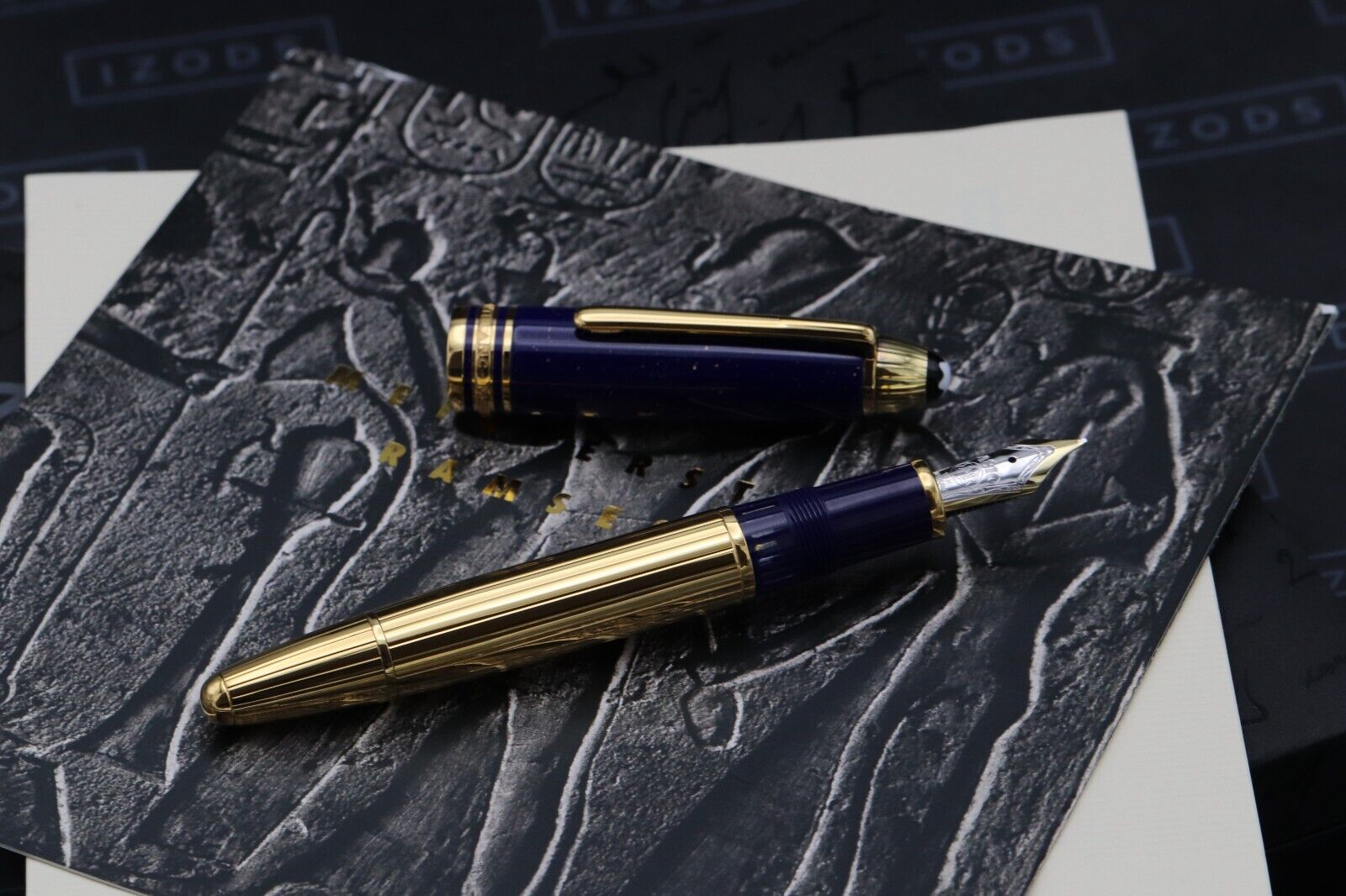 Montblanc Meisterstuck 146 LeGrand Ramses II Vermeil Fountain Pen - DIPPED image 1