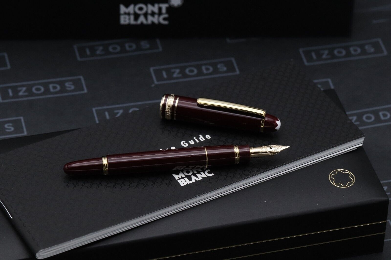Montblanc Meisterstück 114 Mozart Bordeaux Fountain Pen - NEVER INKED image 1