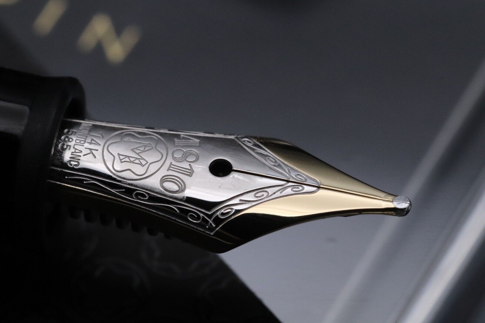 Montblanc Meisterstuck Chopin Classique Gold Coated Fountain Pen - NEVER INKED image 3