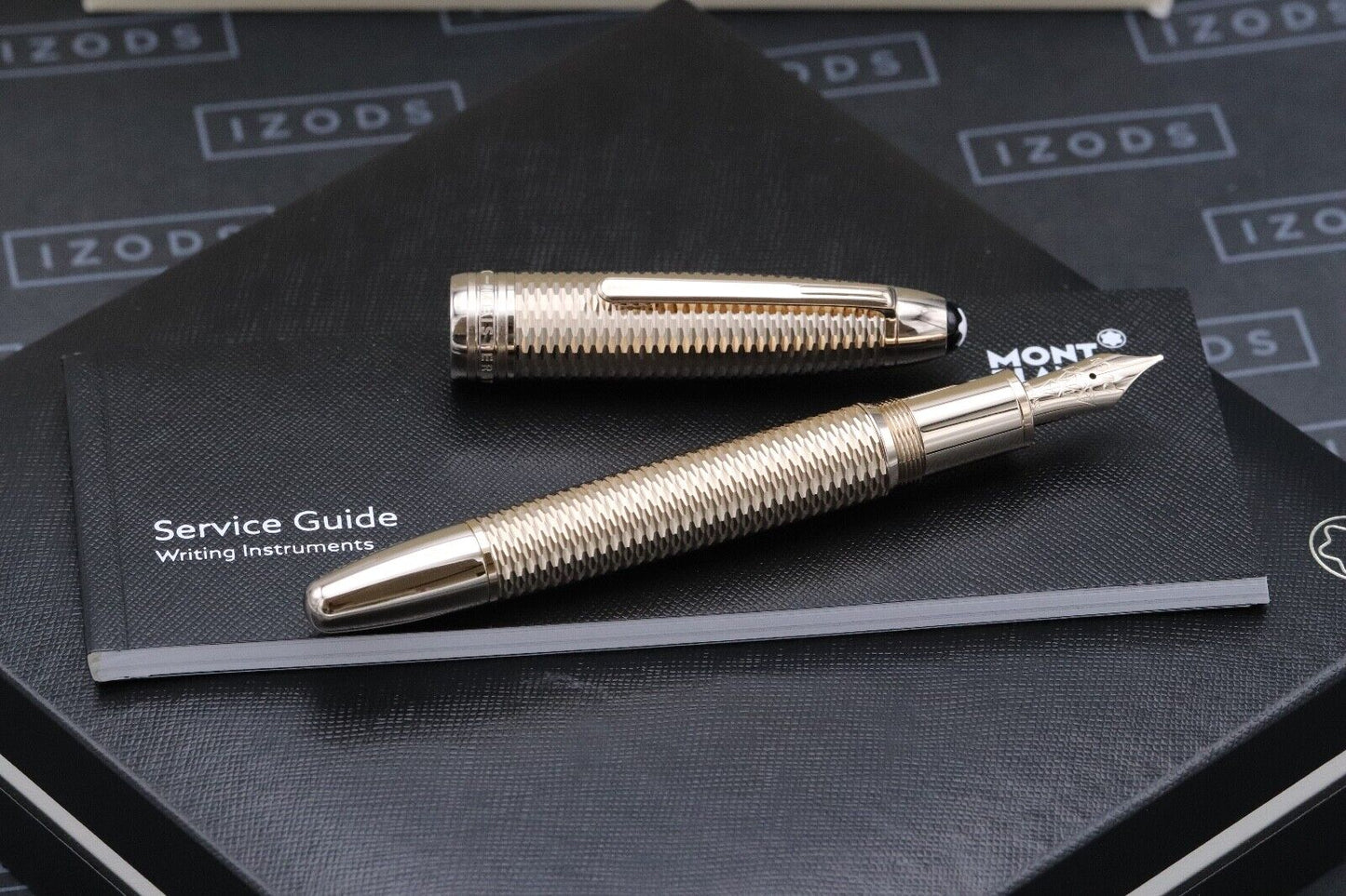 Montblanc Meisterstuck 146 LeGrand Geometry Solitaire Fountain Pen - UNUSED image 1