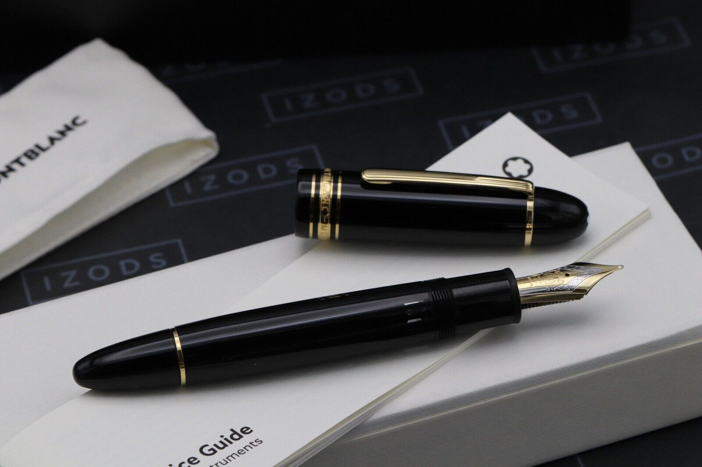 Montblanc Meisterstuck 149 Gold-Coated Fountain Pen - UNUSED image 1