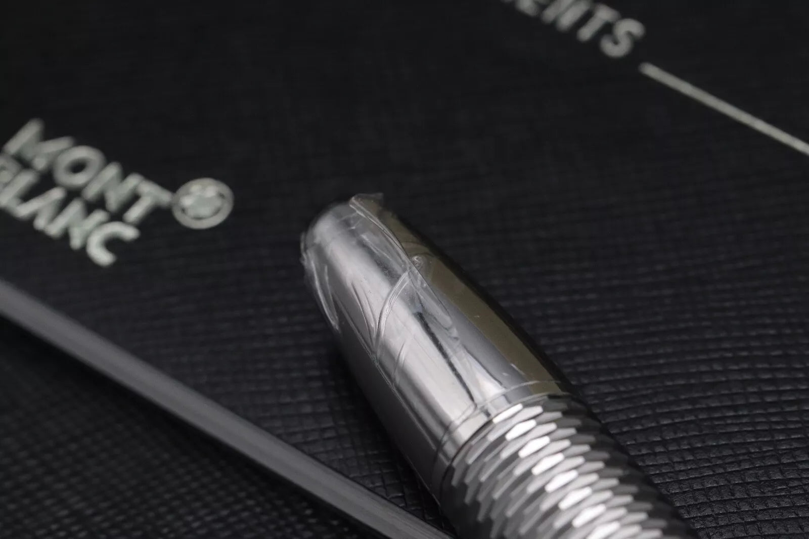 Montblanc Meisterstuck LeGrand Geometry Platinum-Coated Fountain Pen - UNUSED image 8