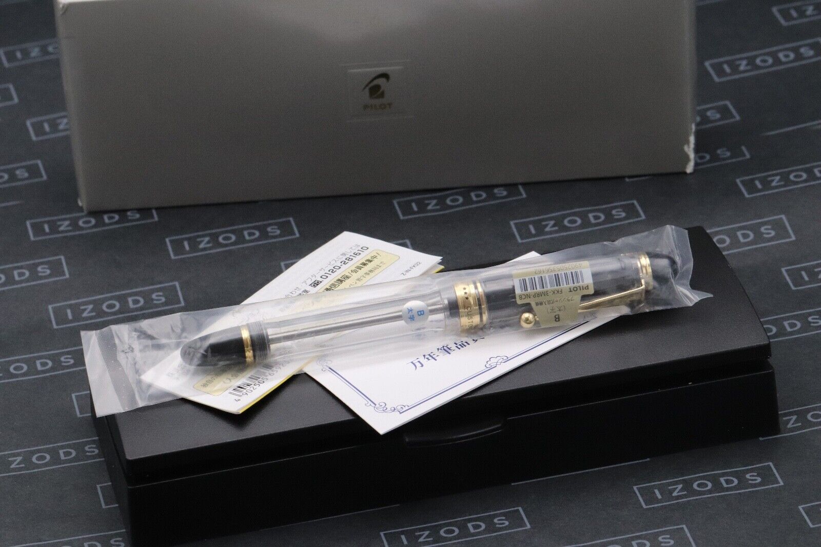 Pilot Custom 823 Clear Fountain Pen - Broad Nib - SEALED image 0