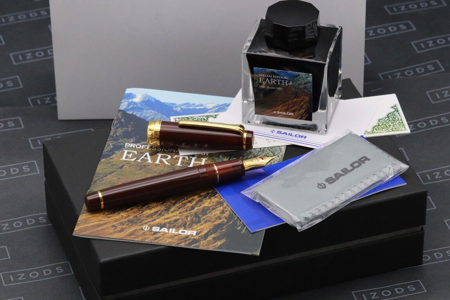 Sailor Professional Gear Standard Limited Edition Earth 2016 Fountain Pen - H-MF image 0