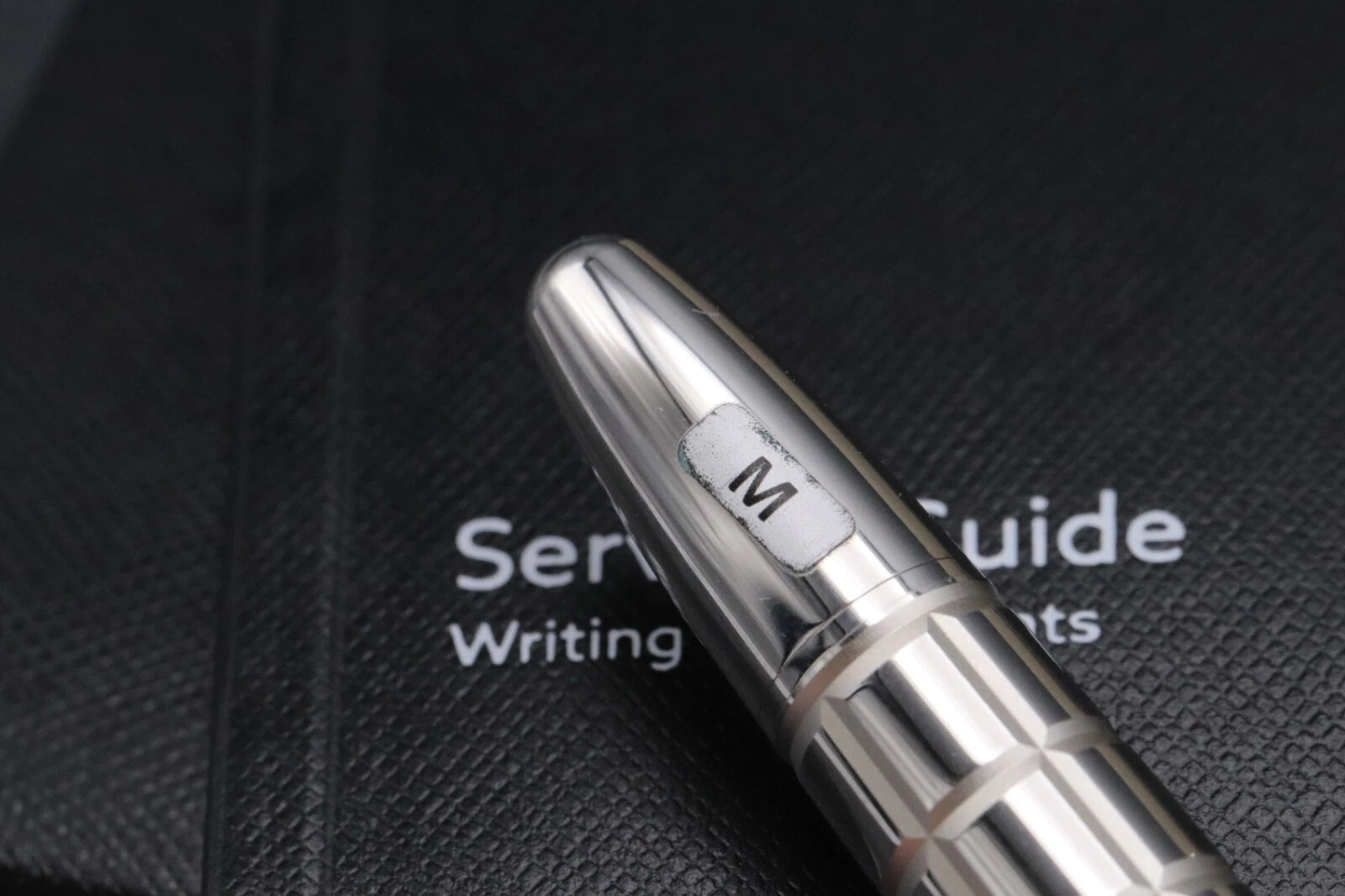 Montblanc Meisterstuck 146 LeGrand Platinum Facet Fountain Pen - UNUSED image 8