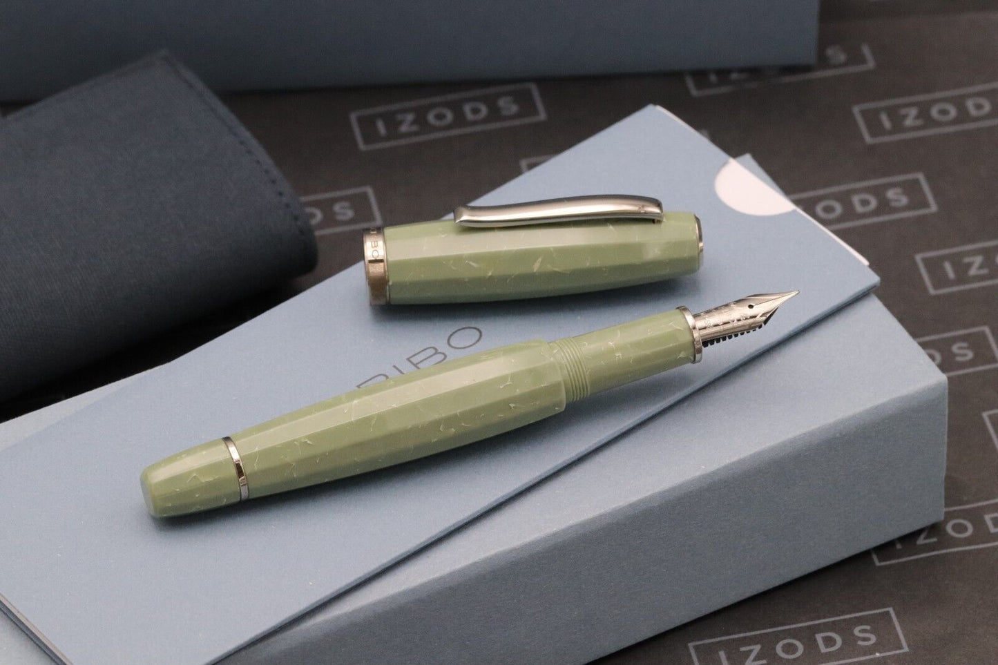 SCRIBO Feel Verde Antico Fountain Pen - 14k Flex EF Nib image 1