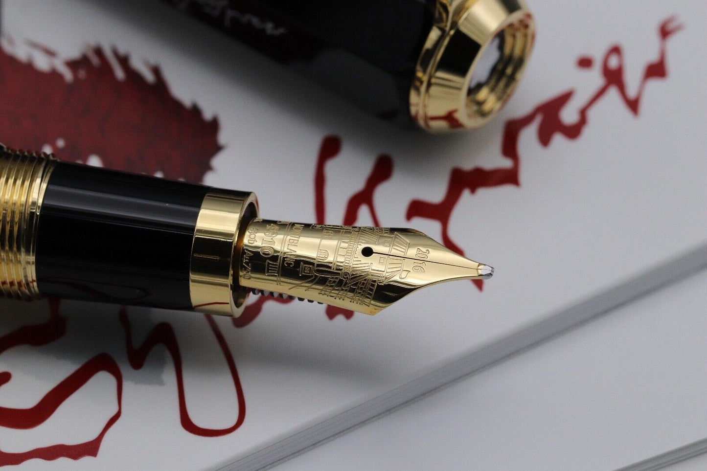 Montblanc Writers Edition William Shakespeare Fountain Pen - UNUSED - Broad Nib image 2