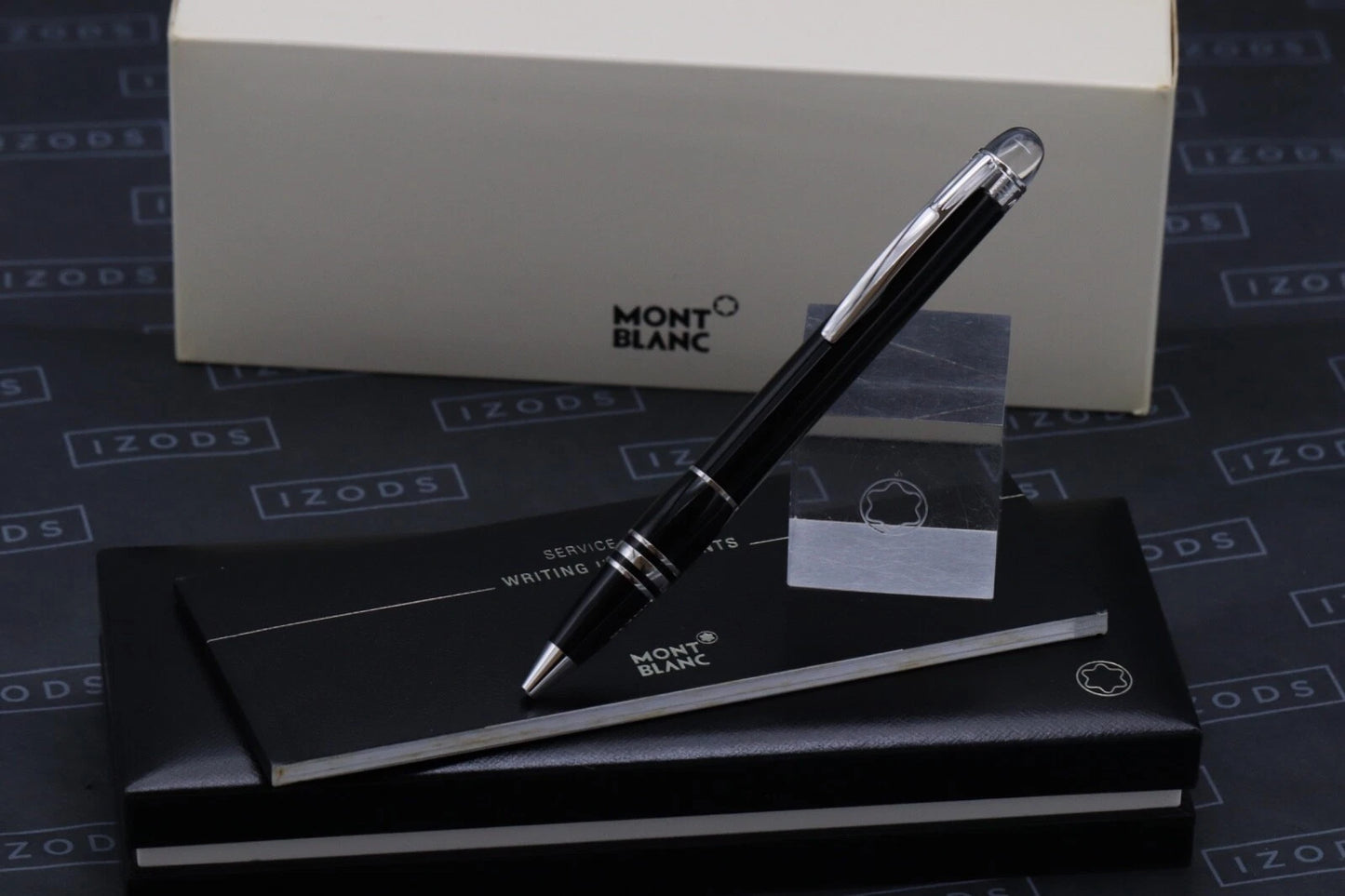 Montblanc Starwalker Platinum Resin Ballpoint Pen - UNUSED image 0