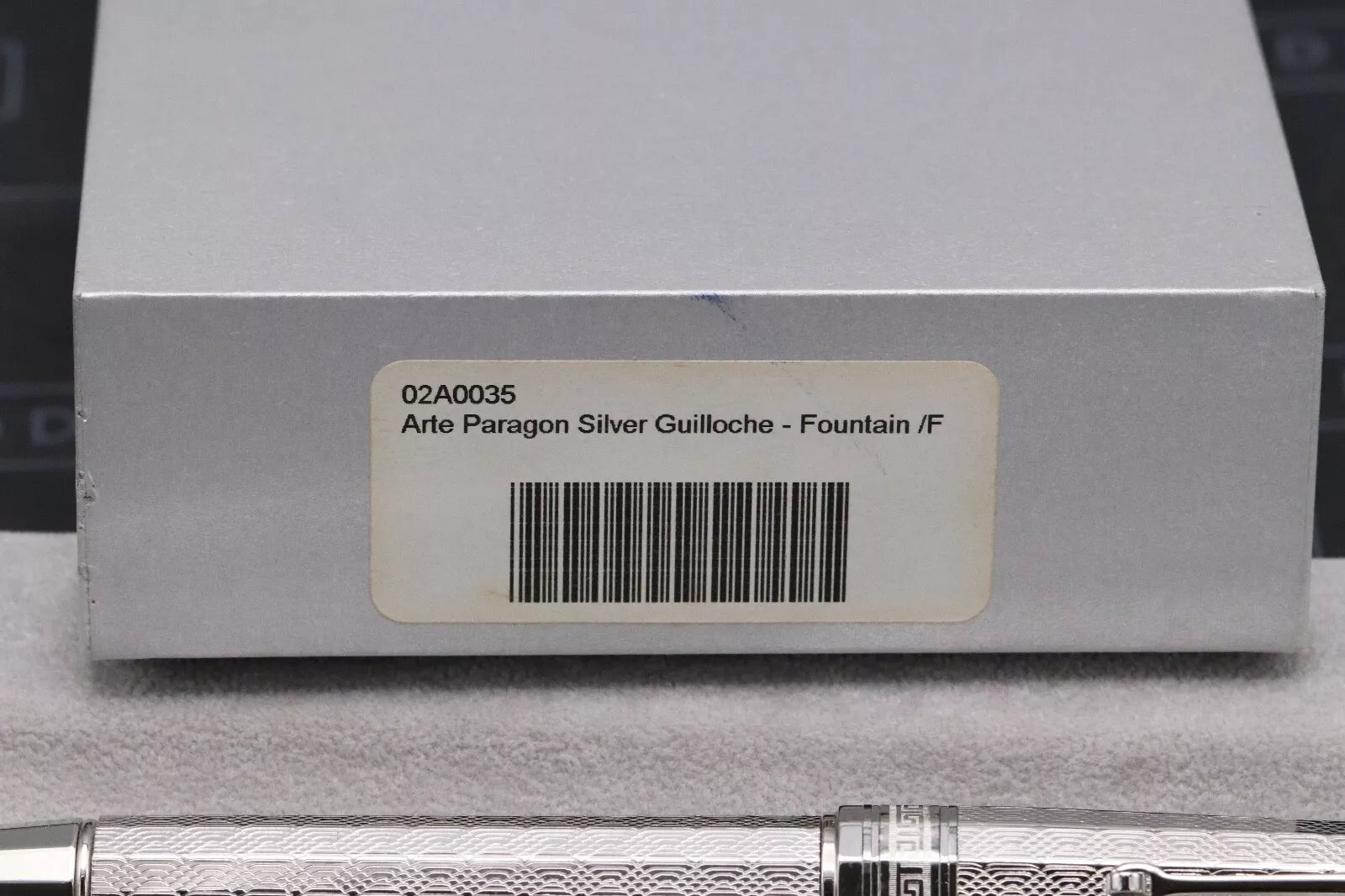 Omas Paragon Silver Guilloche LE35 Fountain Pen - Fine 'Extra Flessible' Nib image 10