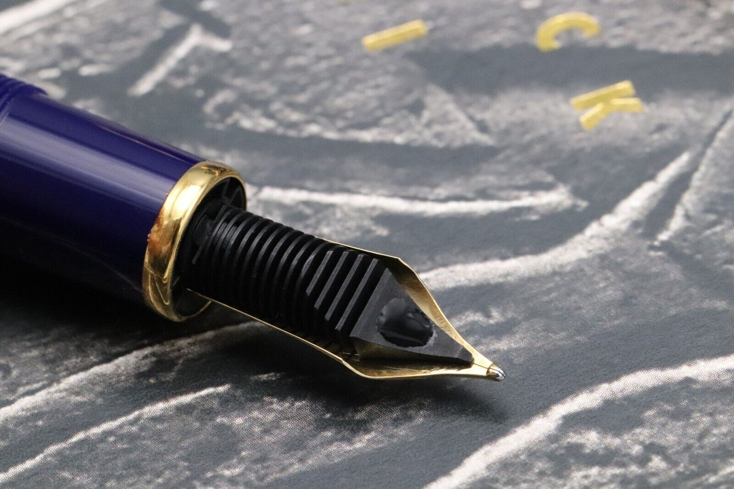 Montblanc Meisterstuck 146 LeGrand Ramses II Vermeil Fountain Pen - DIPPED image 3