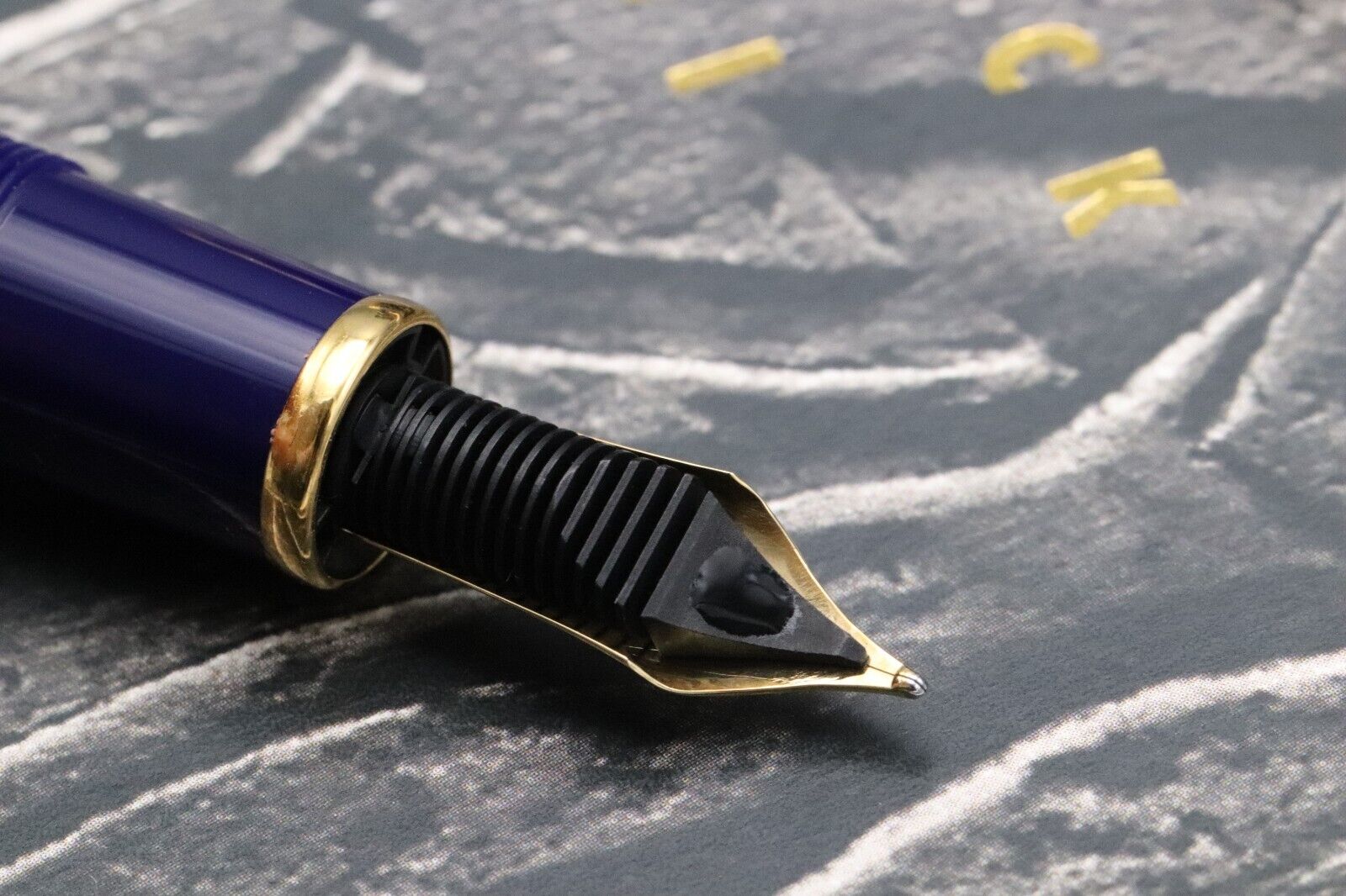 Montblanc Meisterstuck 146 LeGrand Ramses II Vermeil Fountain Pen - DIPPED image 3