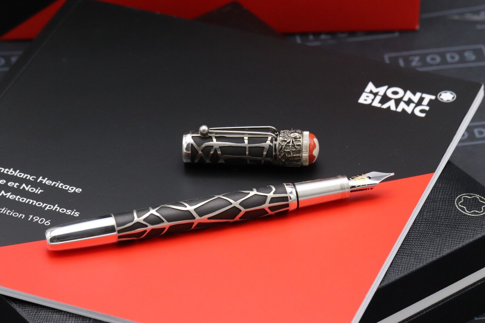 Montblanc Heritage Rouge et Noir Metamorphosis LE1906 Fountain Pen - UNUSED image 1