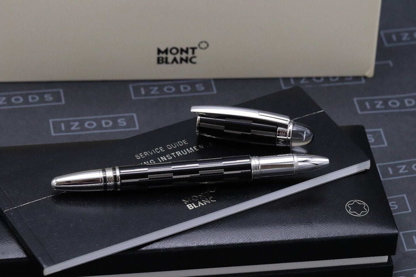 Montblanc Starwalker Black Mystery Rollerball / Fineliner Pen image 1