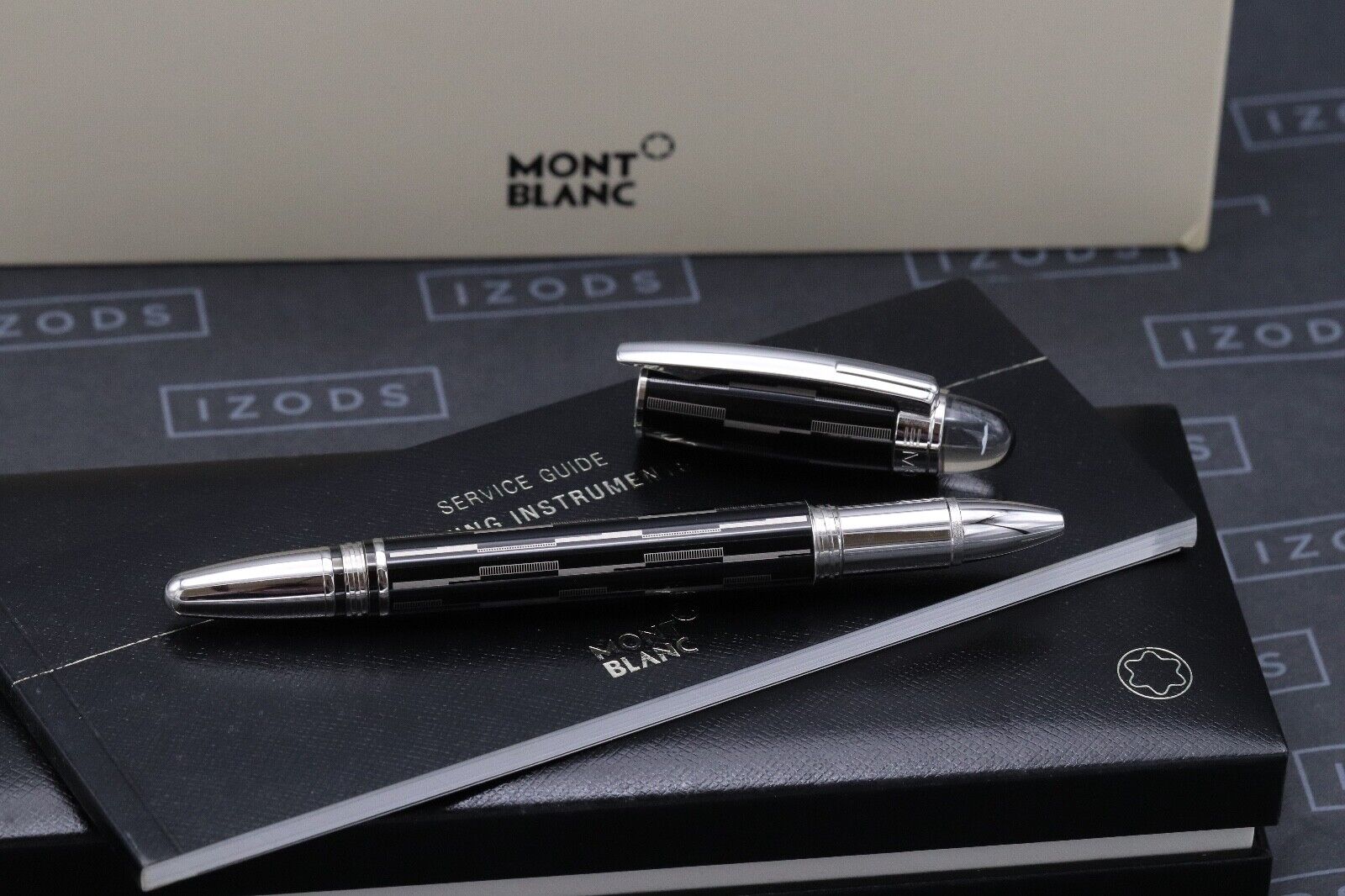 Montblanc Starwalker Black Mystery Rollerball / Fineliner Pen image 1
