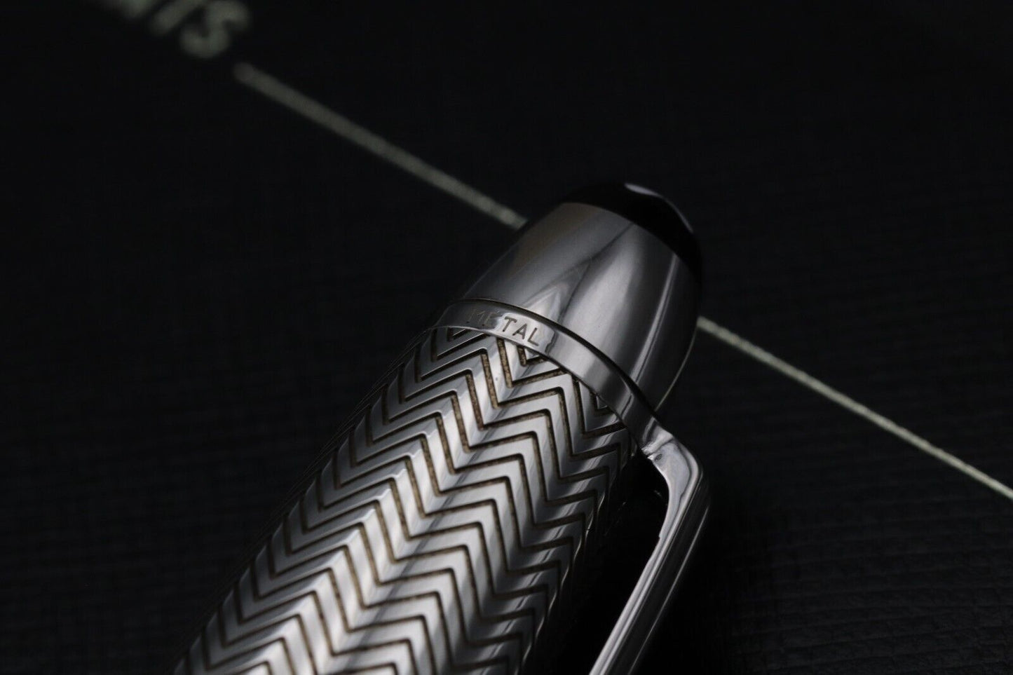 Montblanc Meisterstuck 146 LeGrand Silver Barley Doue Fountain Pen image 7