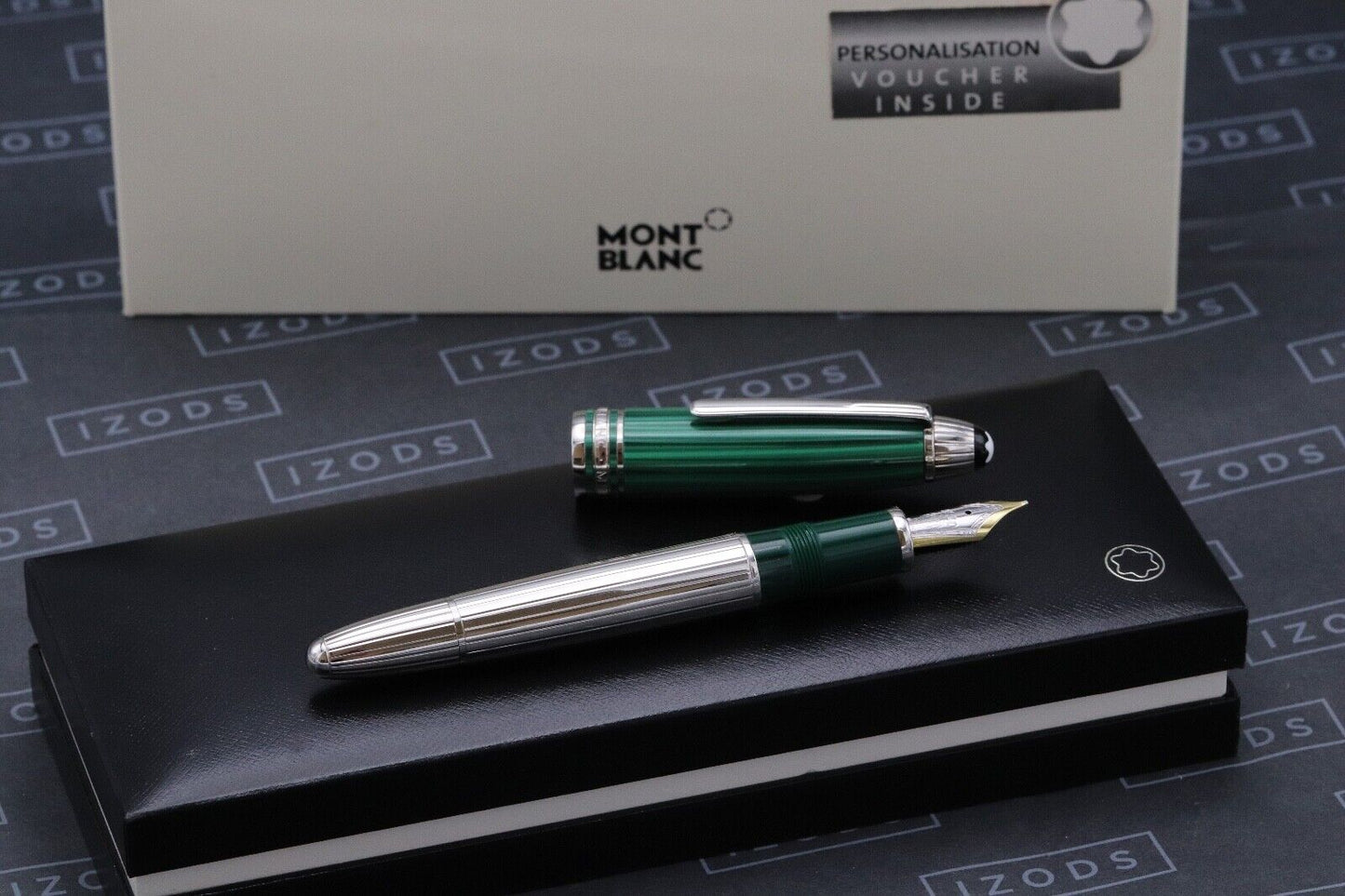Montblanc Meisterstuck 146 LeGrand Czar Nikolai I Platinum Plated Fountain Pen image 0
