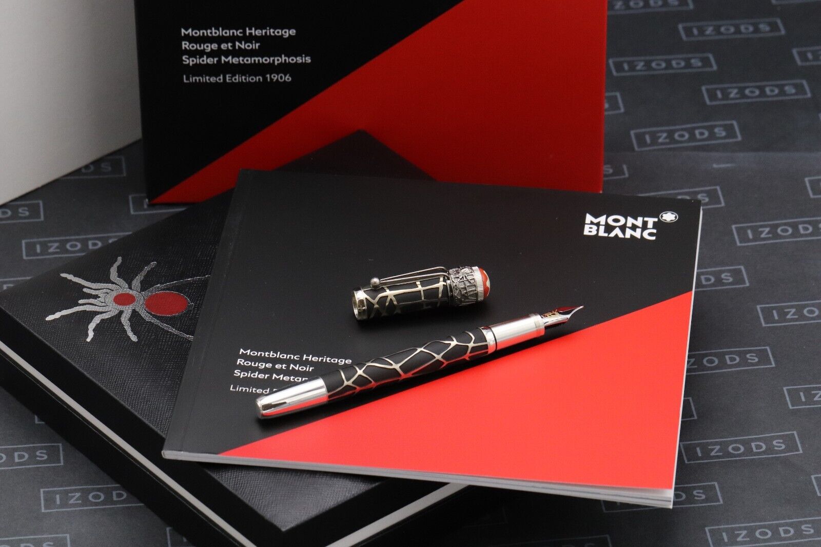 Montblanc Heritage Rouge et Noir Metamorphosis LE1906 Fountain Pen - UNUSED image 0