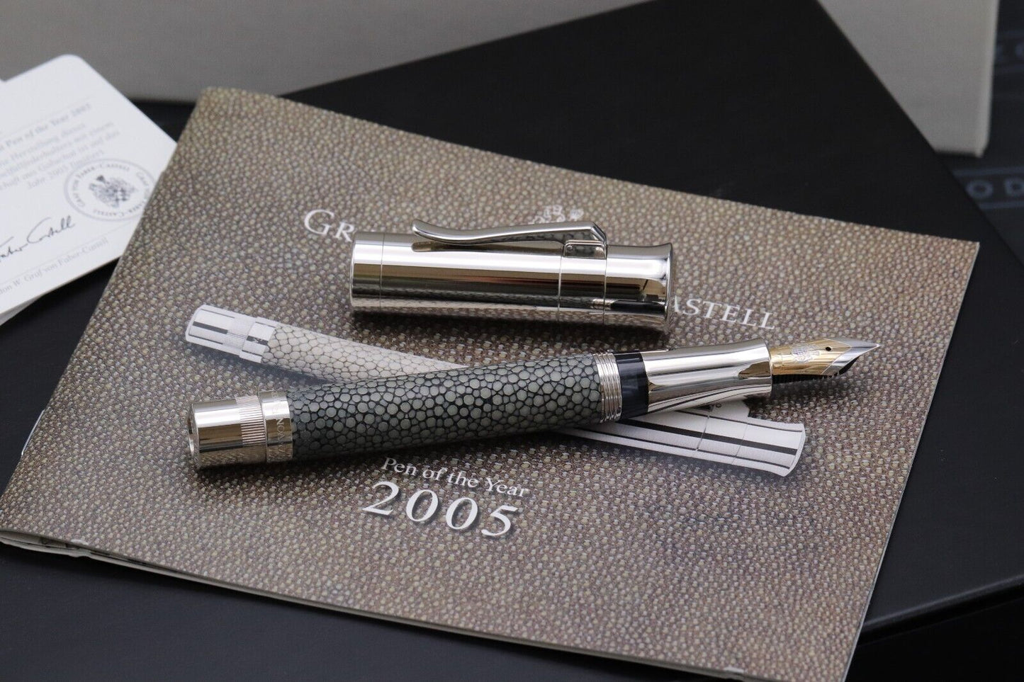 Graf von Faber-Castell Pen of the Year 2005 Galuchet Fountain Pen - UNUSED image 1