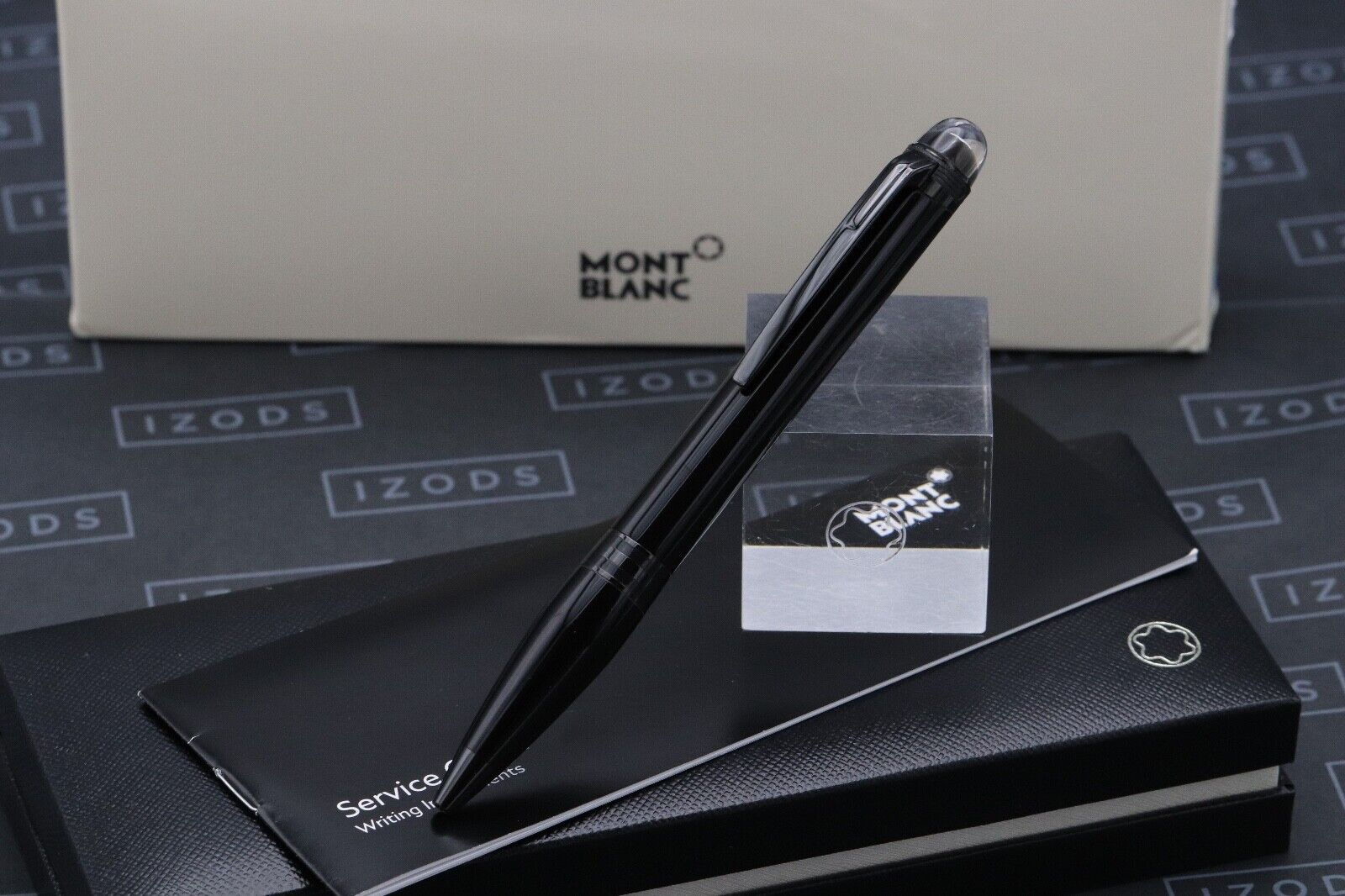 Montblanc Starwalker Black Cosmos Ballpoint Pen image 1