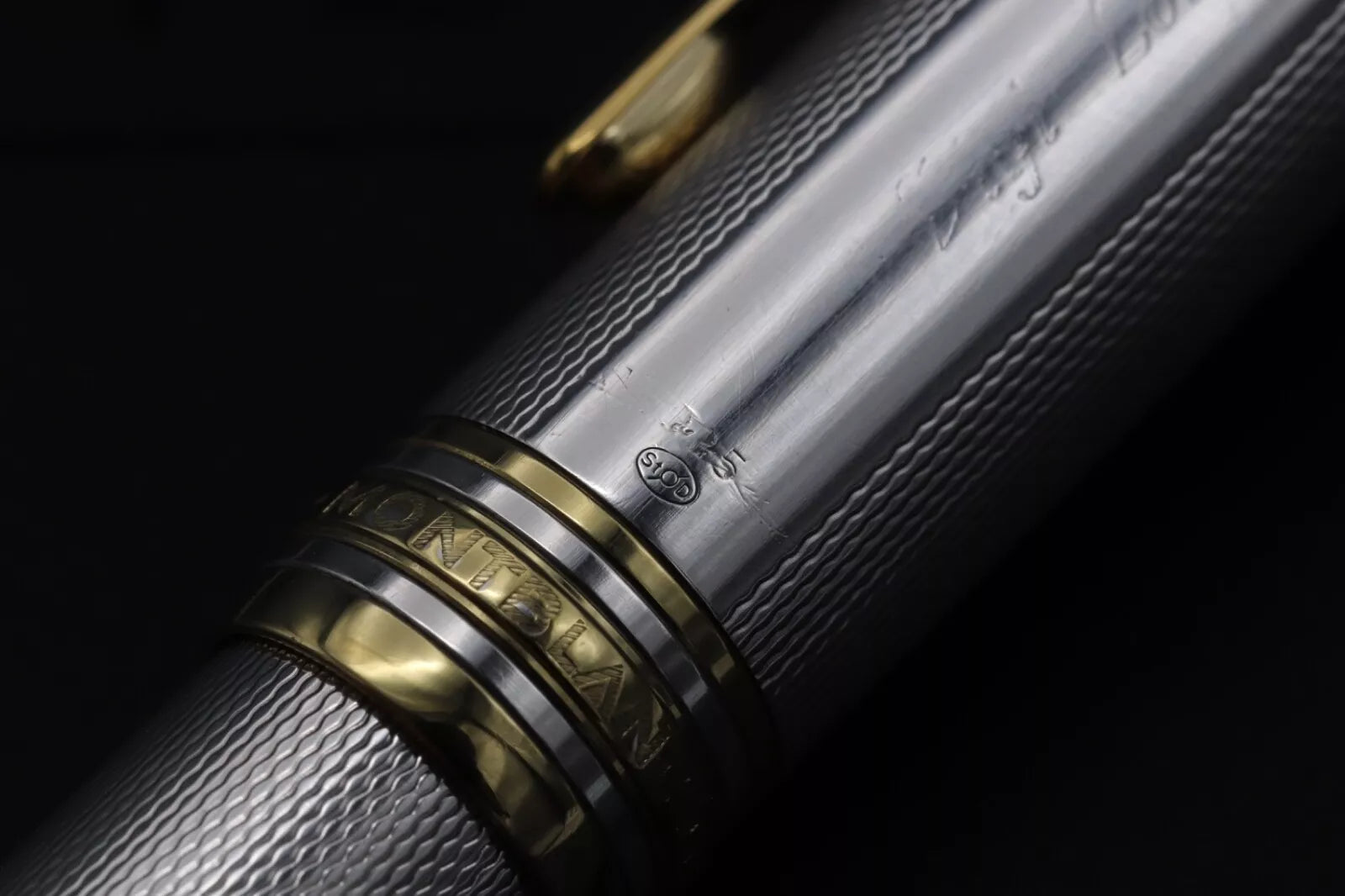 Montblanc Meisterstuck 146 LeGrand Barley Sterling Silver Fountain Pen - 1991-92 image 7