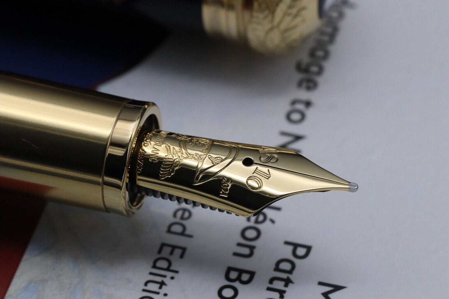 Montblanc Patron of Art Homage to Napoleon Bonaparte 4810 Fountain Pen - UNUSED image 2
