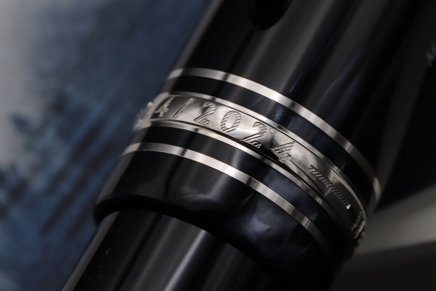Montblanc Meisterstuck 149 'The Origin Collection' Black Fountain Pen - UNUSED image 5