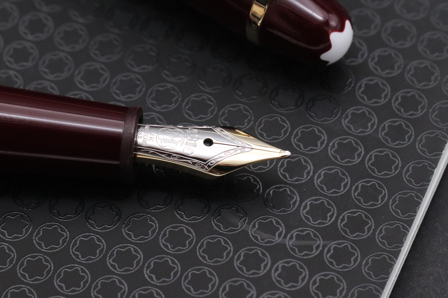 Montblanc Meisterstuck Chopin Classique Bordeaux Fountain Pen - NEVER INKED