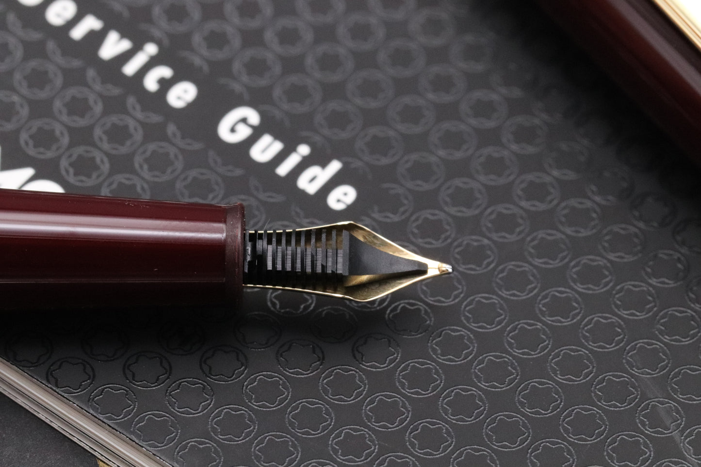 Montblanc Meisterstuck Chopin Classique Bordeaux Fountain Pen - NEVER INKED