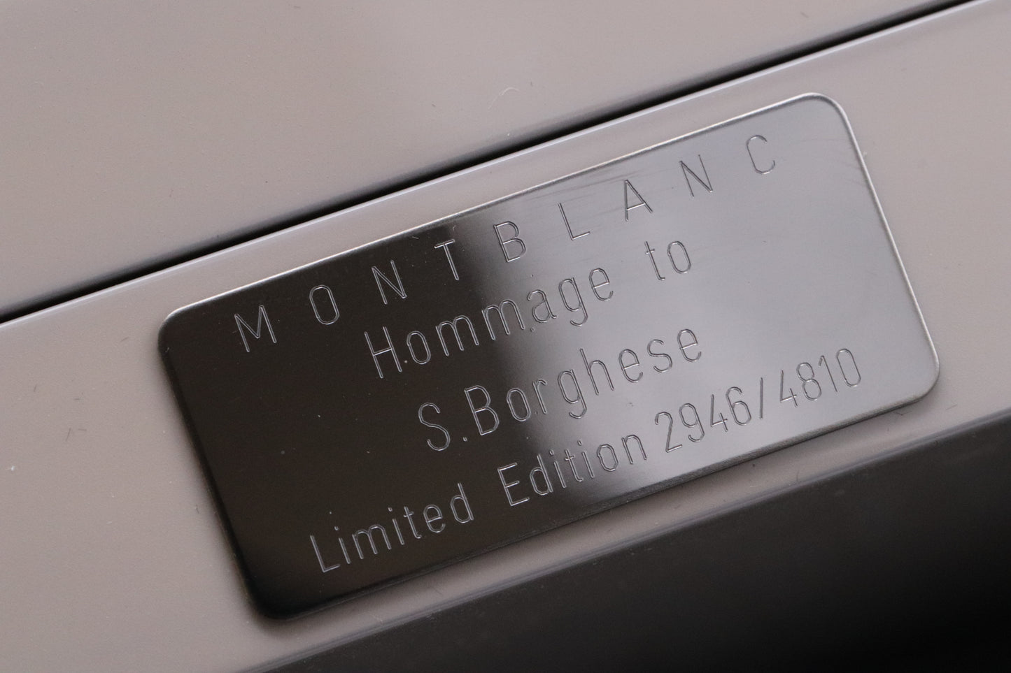 Montblanc Patron of Art Scipione Borghese 4810 Fountain Pen - SEALED