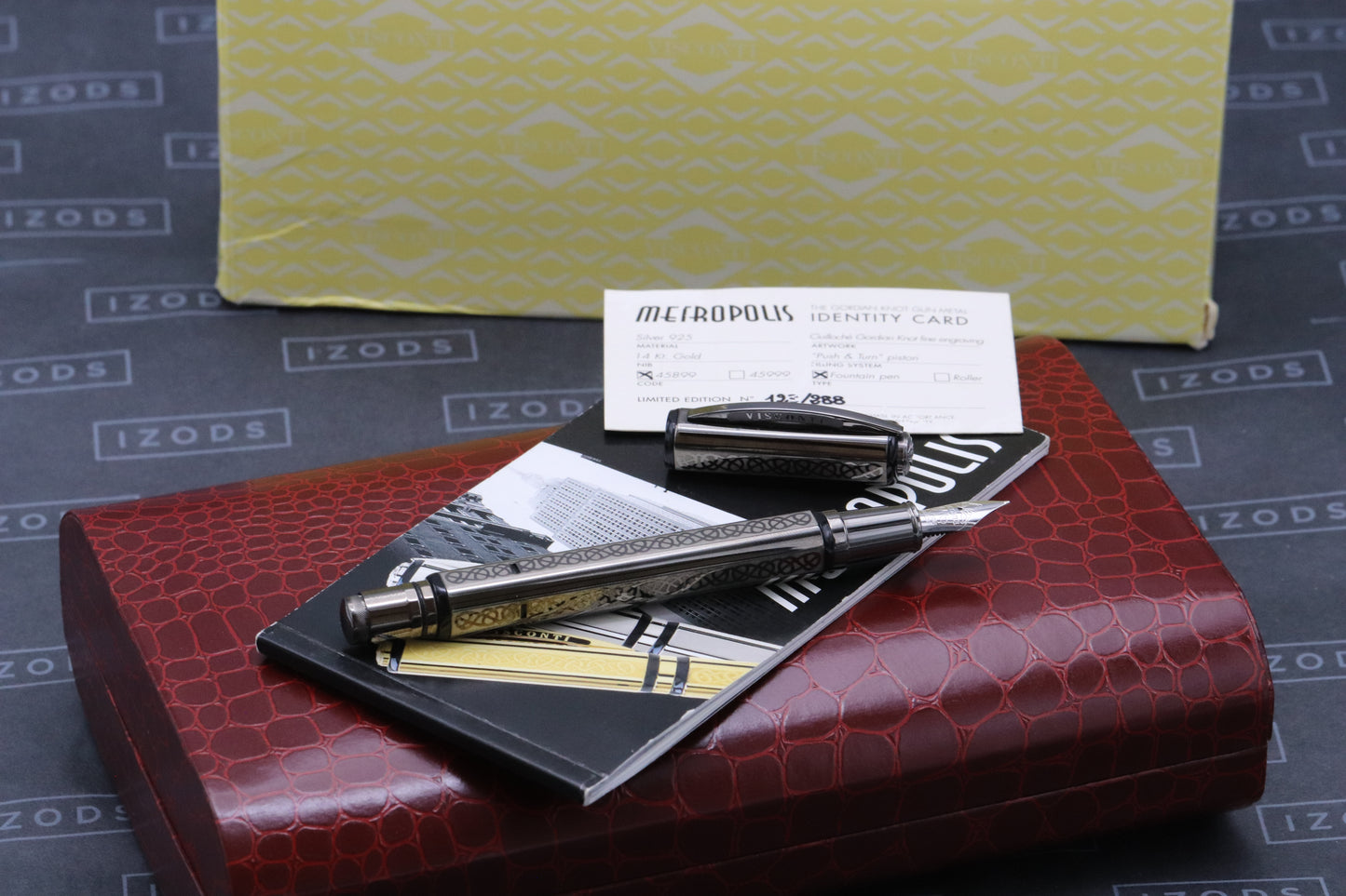 Visconti Metropolis Limited Edition Fountain Pen - UNUSED