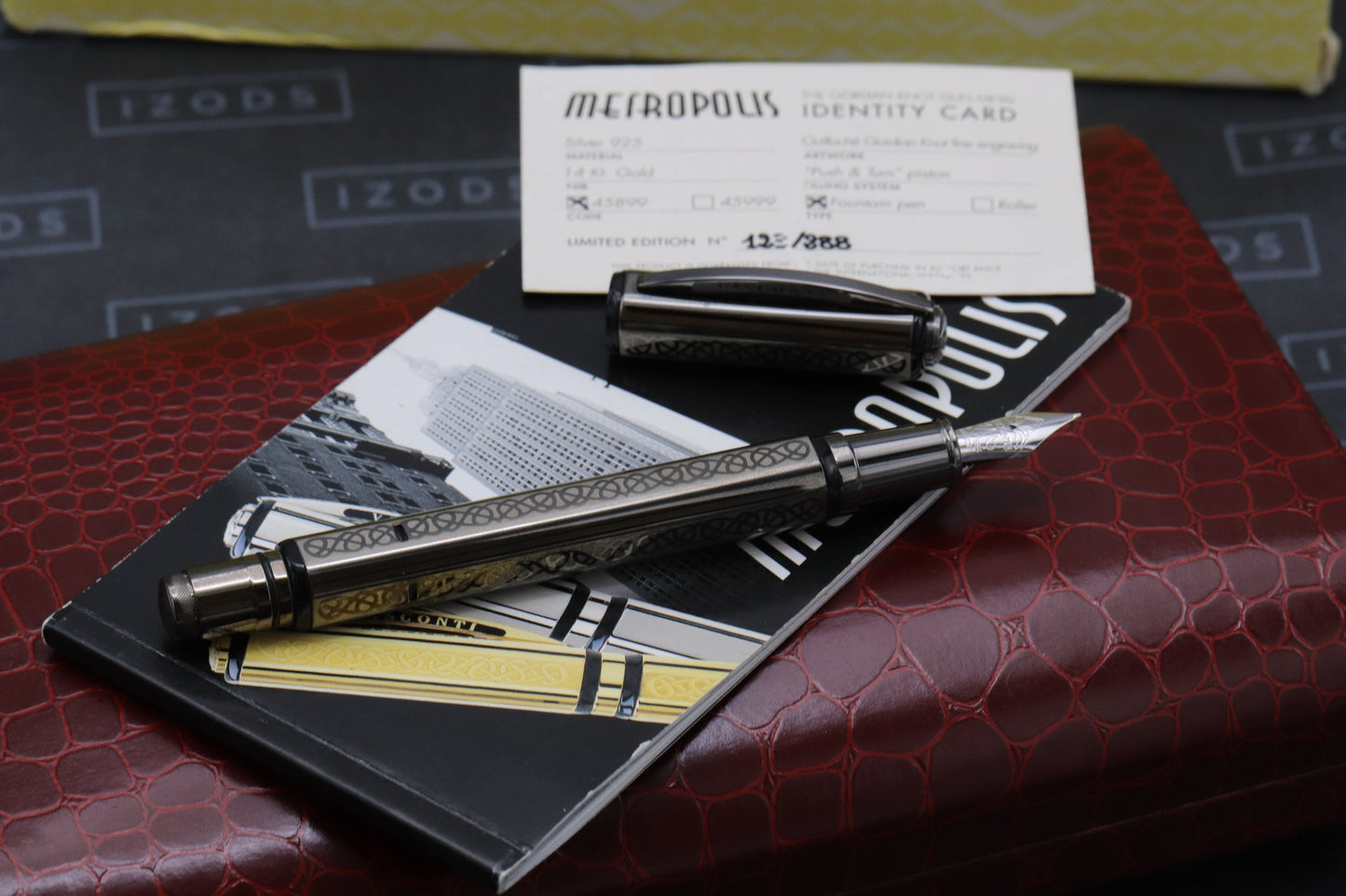 Visconti Metropolis Limited Edition Fountain Pen - UNUSED