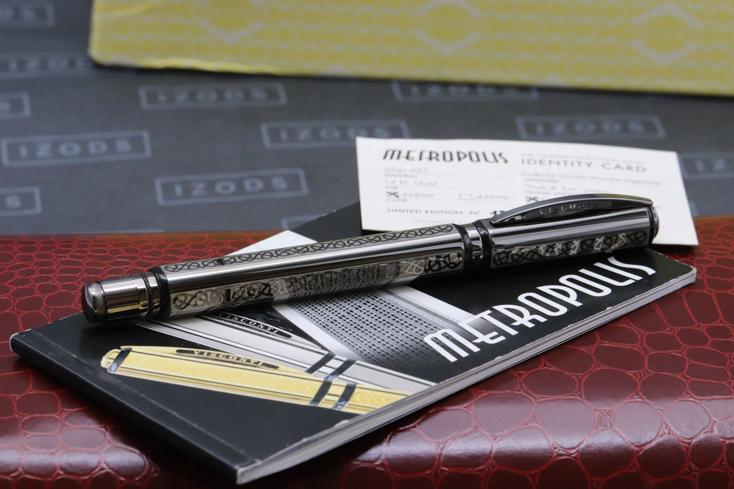 Visconti Metropolis Limited Edition Fountain Pen - UNUSED
