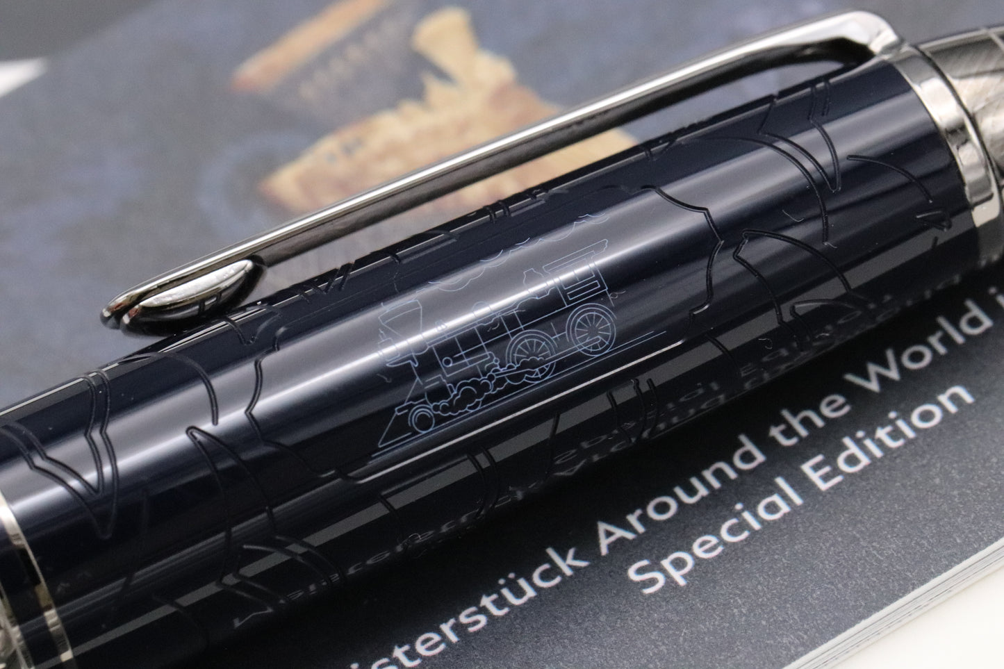 Montblanc Meisterstuck LeGrand Around The World in 80 Days Fountain Pen - UNUSED